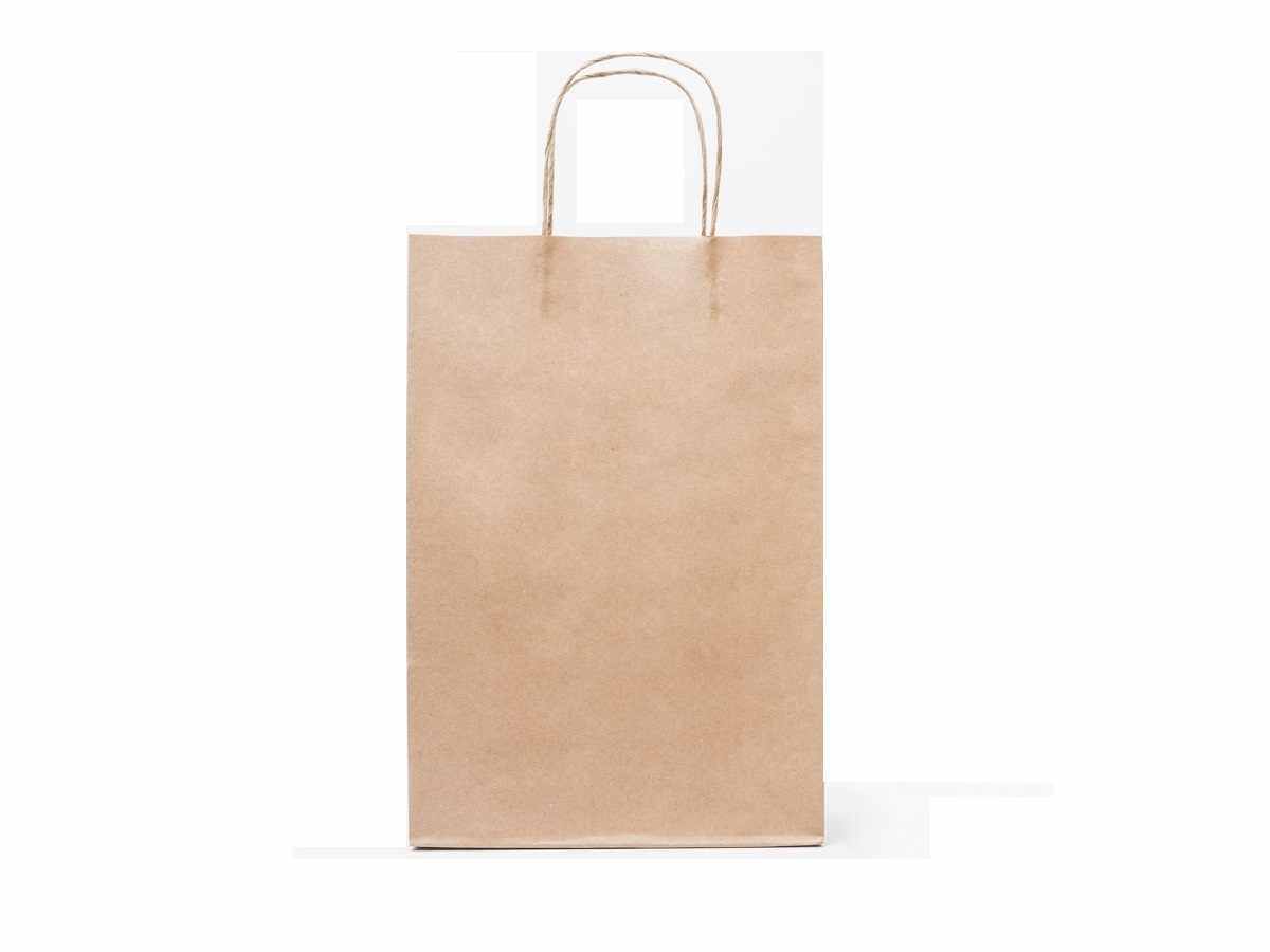 Бумажный пакет с ручками